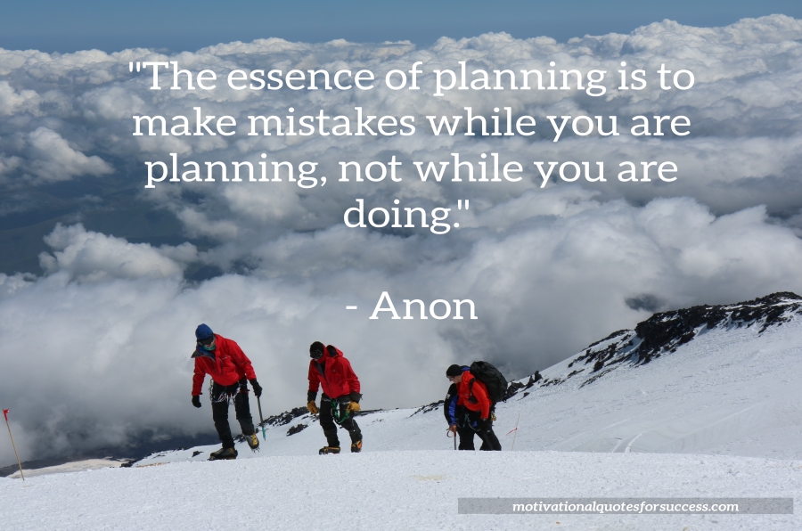 Planning Quotes