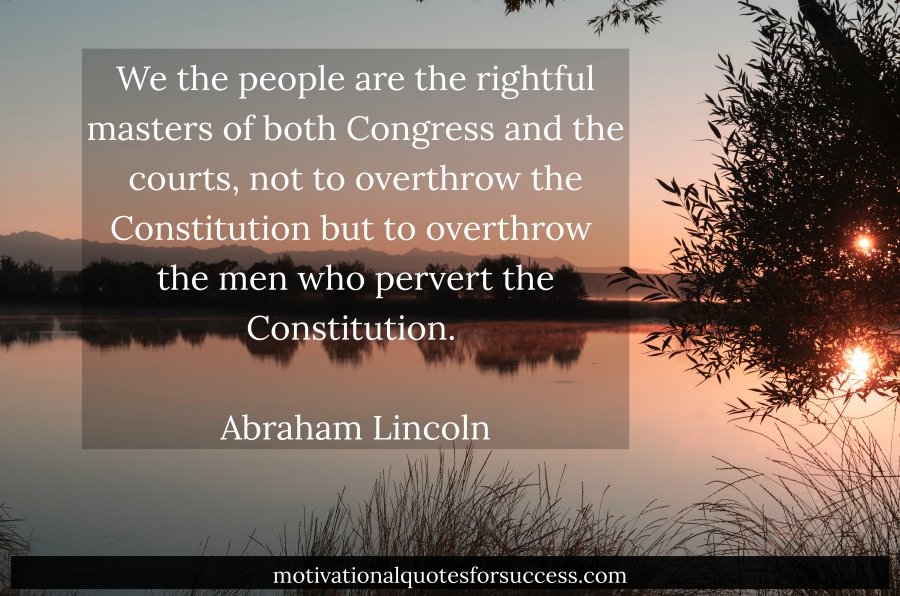 Best Quote of Abraham Lincoln